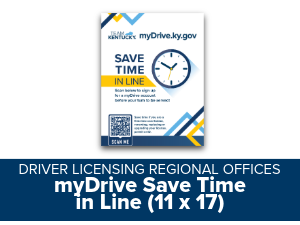 myDrive Save Time in Line (print size: 11x17)